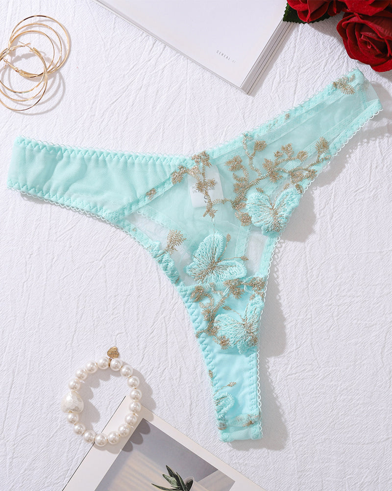 Embroidery 2-Piece Bra Panty Sets Avidlove-Corset - Tophatter Daily Deals
