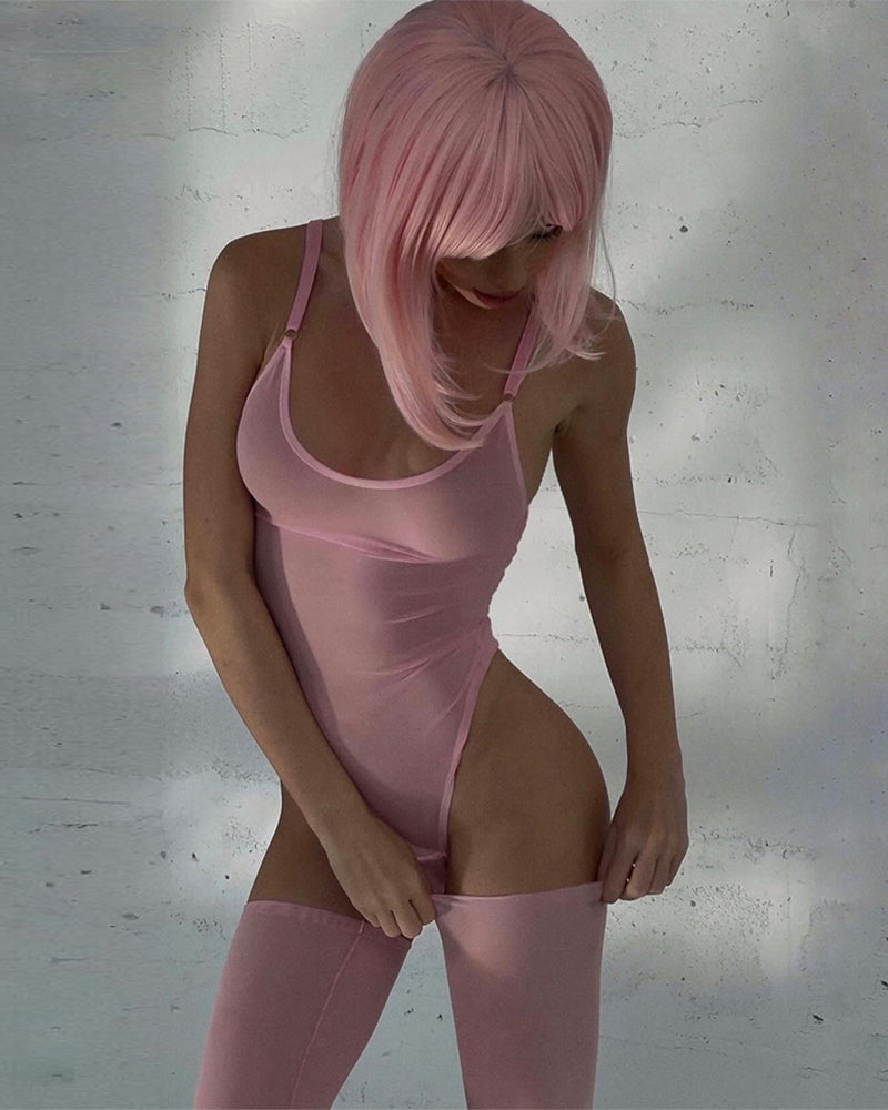 Mesh Sheer Bodysuits with Stockings Avidlove-Bodysuits - Tophatter Daily Deals