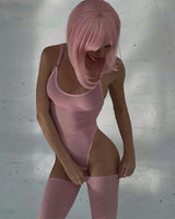 Mesh Sheer Bodysuits with Stockings Avidlove-Bodysuits - Tophatter Daily Deals
