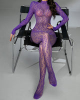 Stretchy Sheer Full Body Bodystockings Avidlove-Bodysuits - Tophatter Daily Deals