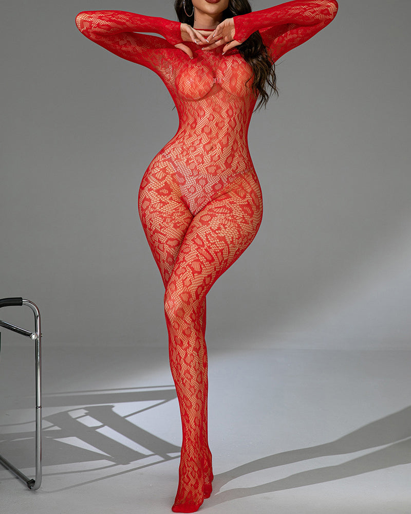 Stretchy Sheer Full Body Bodystockings Avidlove-Bodysuits - Tophatter Daily Deals