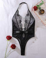 Midnight Whisper Lace Bodysuit Avidlove-Bodysuits - Tophatter Daily Deals