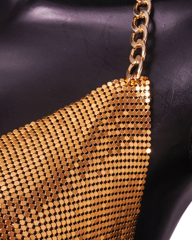 Sequin Backless Side Split Long Dress Avidlove-Nightgown - Tophatter Daily Deals