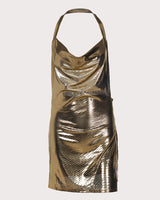 Halterneck Backless Split Mini Dress Avidlove-Chemises - Tophatter Daily Deals