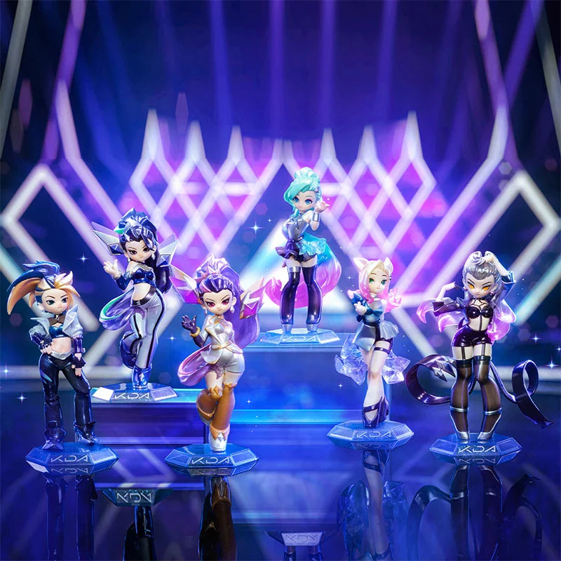 Genuine Pop Mart League of Legends K/DA ALL OUT Series Figures Blind Box Anime - Tophatter Daily Deals