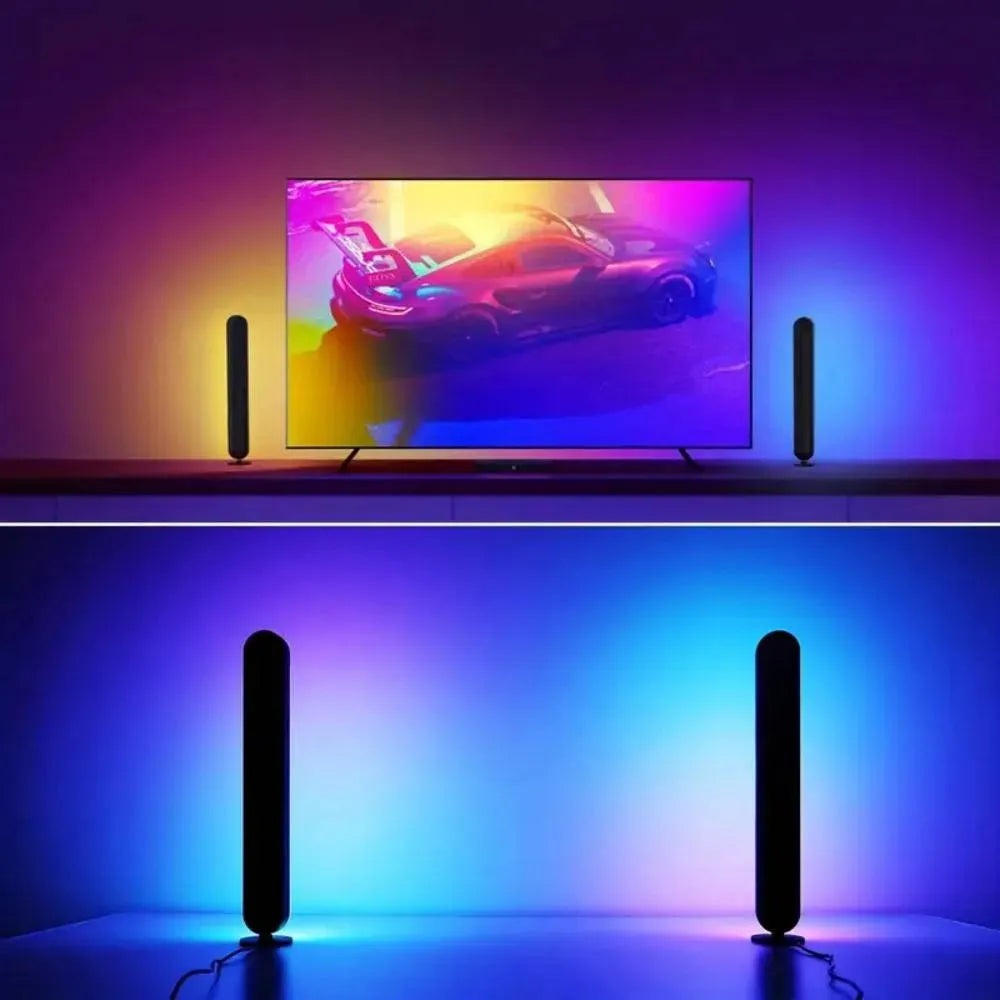 24 Keys IR Remote Control Smart RGB Strip Lights Gaming Lights, TV Ambient Backlight Sync With Music, RGB Desk Lamp For TV, PC - Tophatter Daily Deals