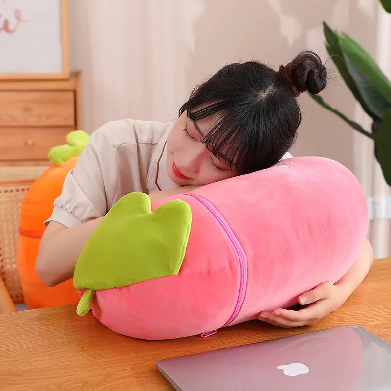 Bunny Taiyaki Plush Toys Cute Strawberry Pig Rabbits Animals - Tophatter Daily Deals