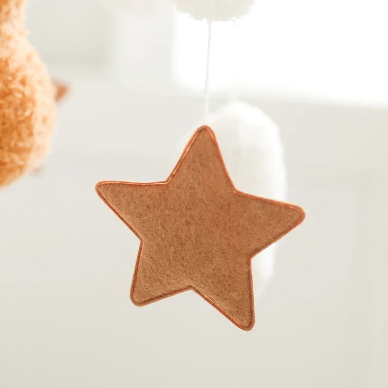 Baby Crib Mobile Wooden Nursery Newborn Sensory Toys - Tophatter Daily Deals