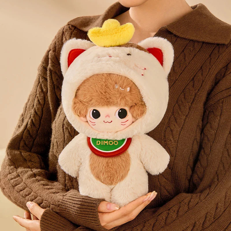 Genuine Pop Mart Dimoo Weaving Wonders Series - 20cm Doll Animals - Tophatter Daily Deals