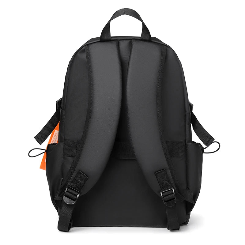 Waterproof Oxford Backpack Durable Travel Black Backpacks - Tophatter Daily Deals