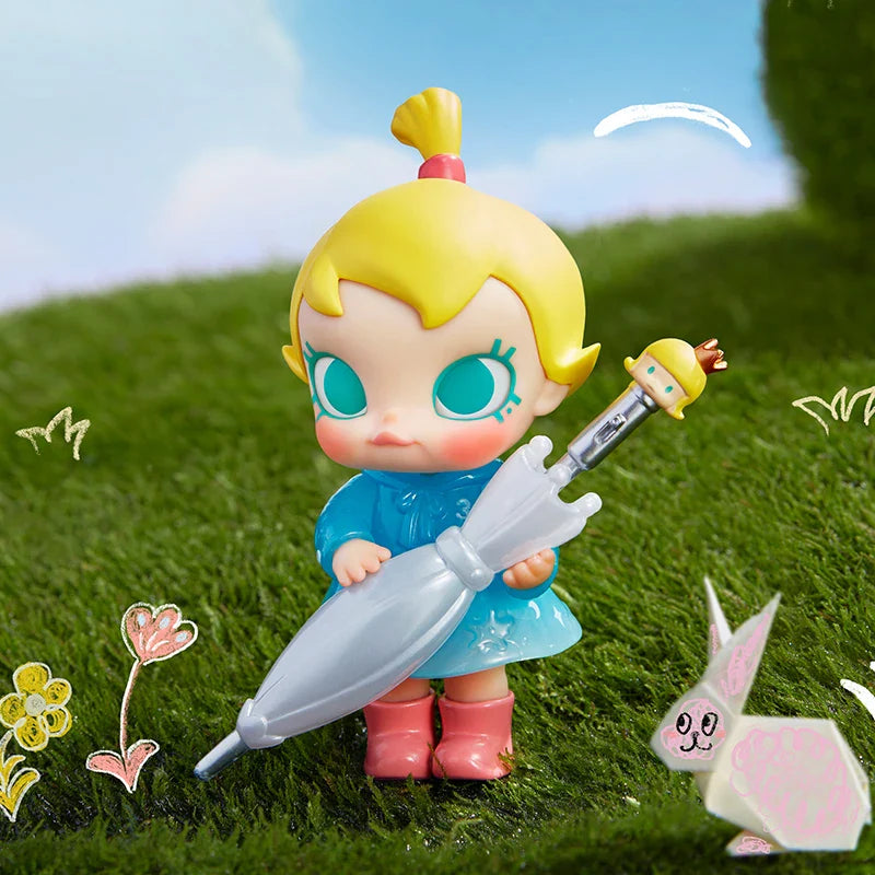 Genuine Pop Mart Baby Molly Funny Raining Day Figure Mythical - Tophatter Daily Deals