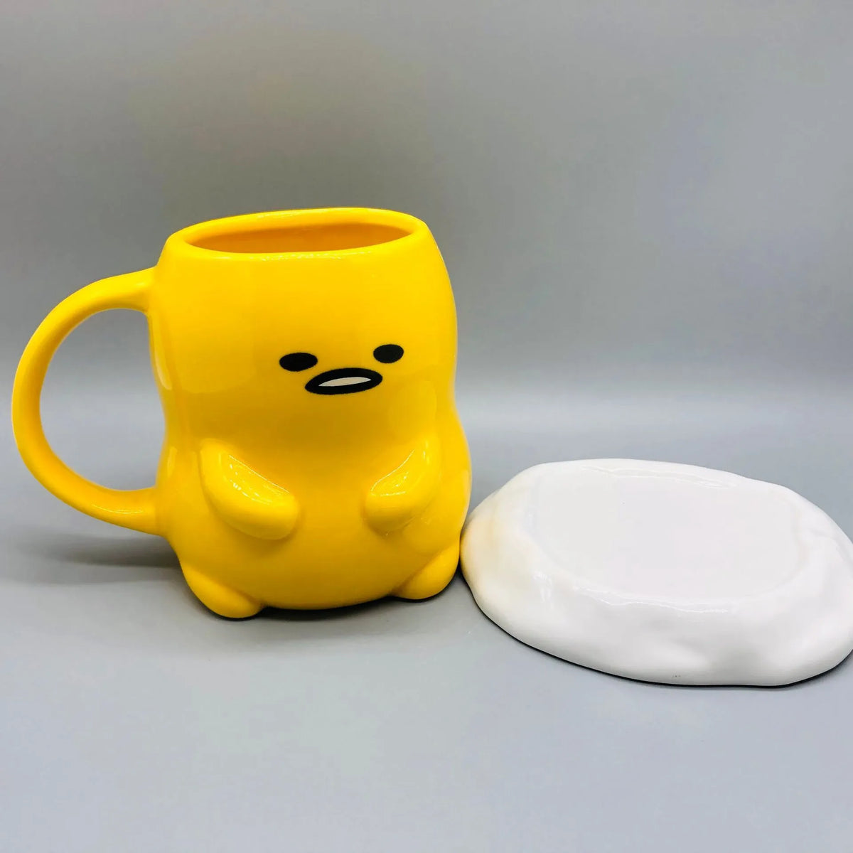 Sanrio Gudetama 400ml Mug Kawaii Ceramic Adorkable Coffee Tea Cup Food - Tophatter Daily Deals