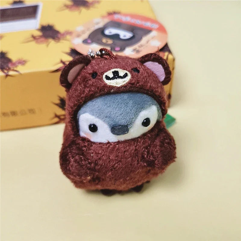 Penguin Ebi Fried Shrimp Prawn Plush Keychain 10cm Bear Food - Tophatter Daily Deals