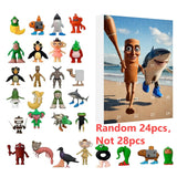 Advent Calendar 24 Day Italian Brainrot Christmas Keepsake F Silicone Figure - Tophatter Daily Deals