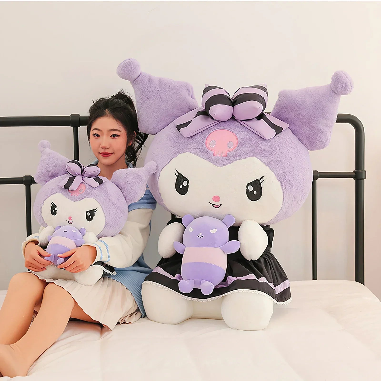 Kawaii Sanrio Purple Kuromi Cute Little Devil Plush Toy Anime - Tophatter Daily Deals