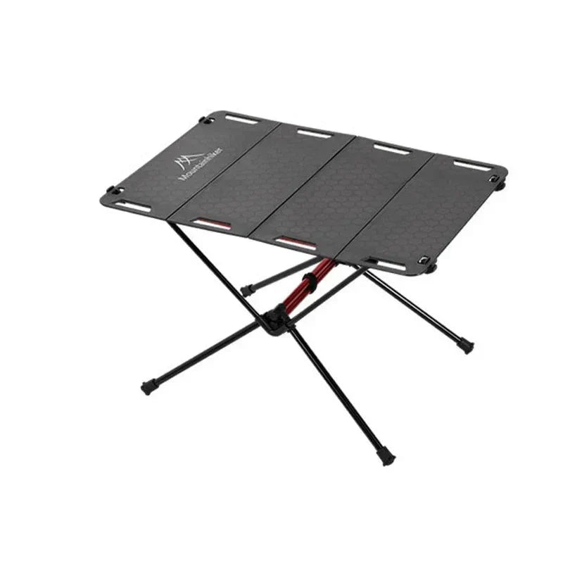 Transparent Tactical Camping Table Black Camp Furniture - Tophatter Daily Deals