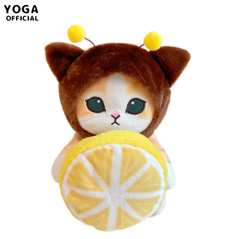 Mofusand Shark Cat Plush Toy Lemon Animals - Tophatter Daily Deals