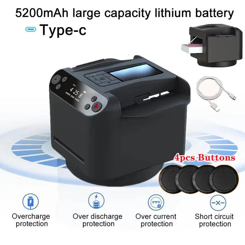 360° Rotating Automatic Card Shuffle Dealer Machine 2 In 1 Playing Cards Shuffling Dealing Tool Party Games Poker Device - Tophatter Daily Deals