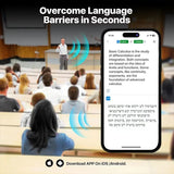 AI Translator Earbuds Offline 144 Languages 60H Case - Tophatter Daily Deals