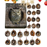 Advent Calendar Cat Countdown Hanging Tree Ornaments - Tophatter Daily Deals
