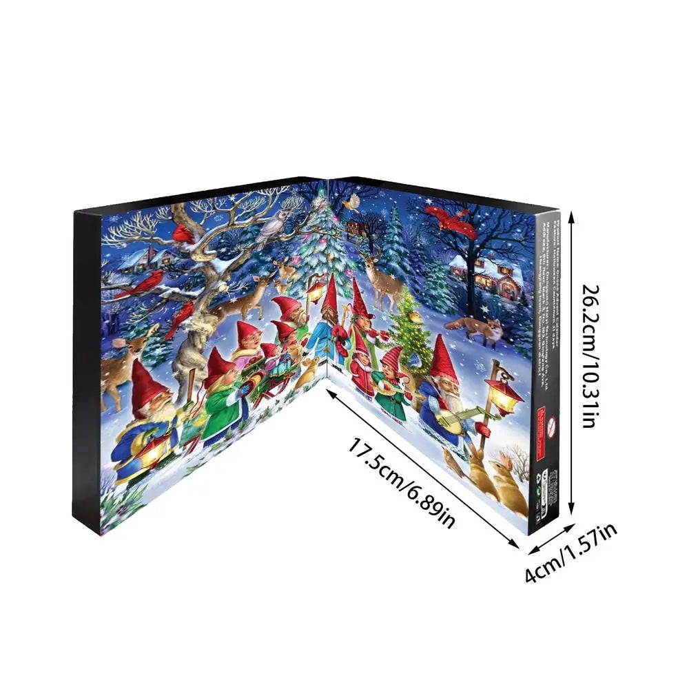 Gnome Advent Calendar 24 Day Christmas Countdown Set 2025 - Tophatter Daily Deals