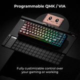 Mechanical Keyboard M67 67 Key Gasket Hot Swappable RGB - Tophatter Daily Deals
