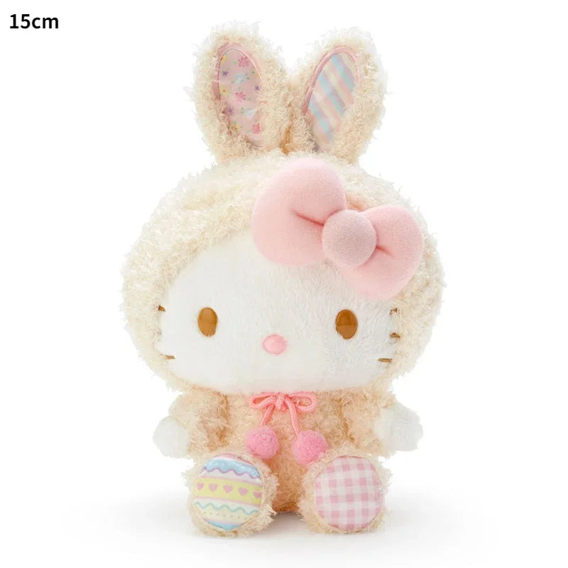 Sanrio Limited Collection Kuromi Cinnamoroll My Melody Plush Toy Kawaii Hello Kitty Yellow Easter - 15cm 10-15CM Animals - Tophatter Daily Deals