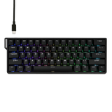 Mechanical 60 Percent Hot Swap Keyboard Aluminum RGB Hall - Tophatter Daily Deals