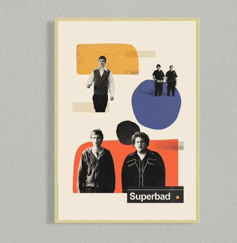 Retro Movie Poster Canvas Collage Mid Century Wall Art 3 - Tophatter Daily Deals