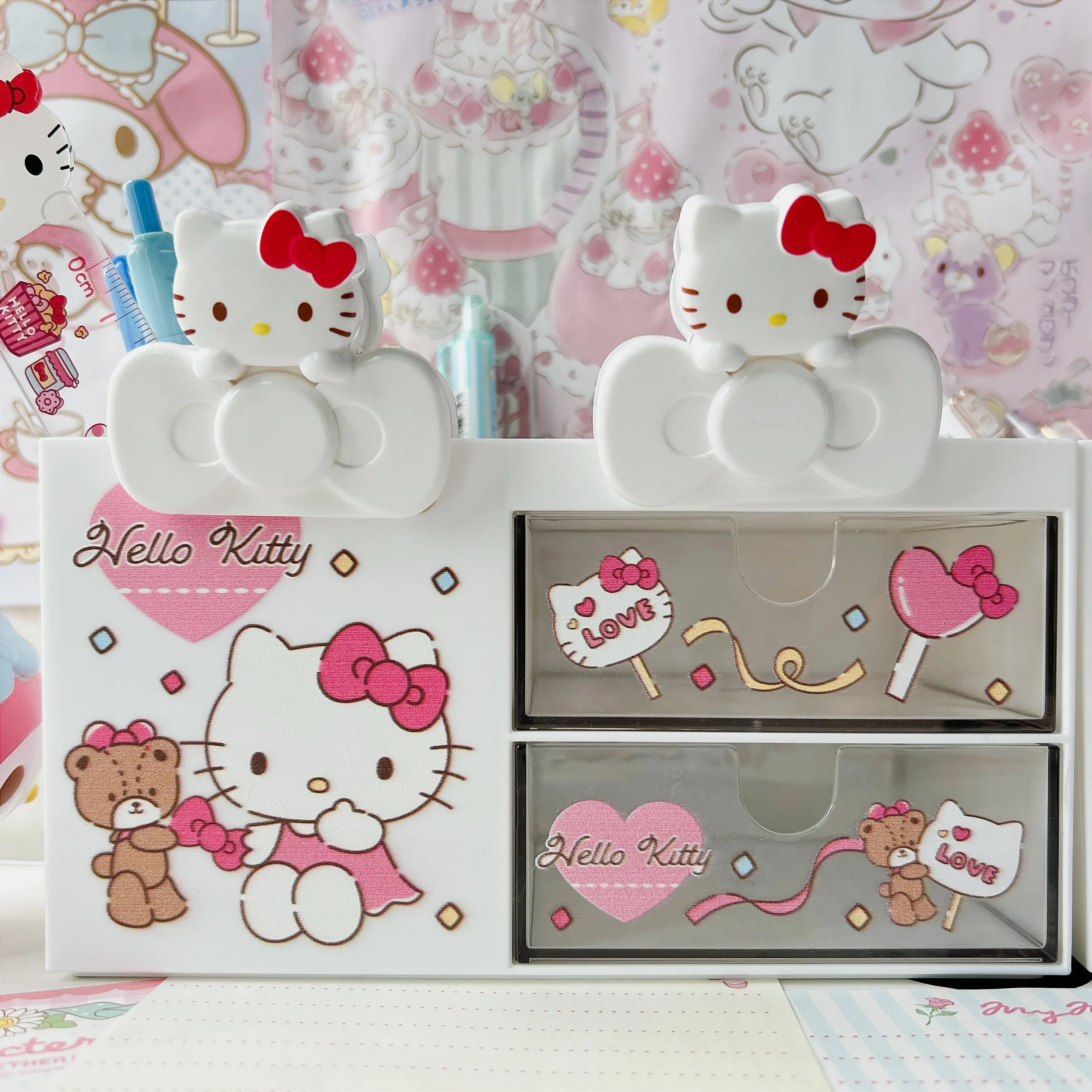 My Melody Magnetic Clip Refrigerator Magnet Pink Animals - Tophatter Daily Deals