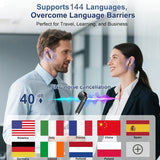 AI Translator Earbuds Real Time 144 Languages With ANC - Tophatter Daily Deals