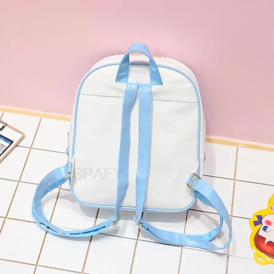 Clear Transparent Bow School Backpack Rucksack Japanese School Mythical - Tophatter Daily Deals