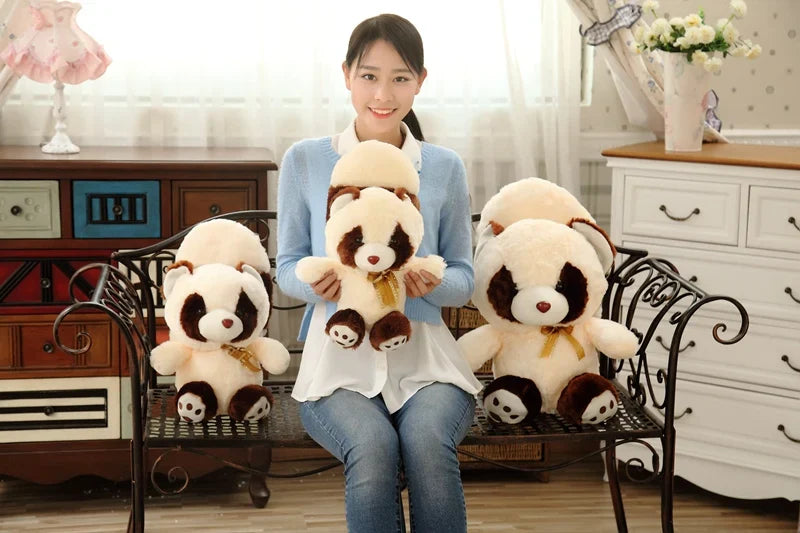 Raccoon Plush Toy Long Tail Bear Huge Animals - Tophatter Daily Deals