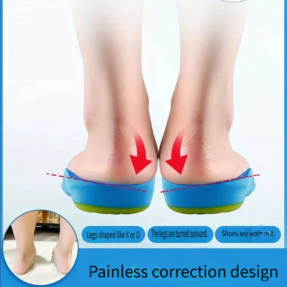 Kids Orthotic Insoles High Arch Support Sports Comfort Plantar Fascia Insole - Tophatter Daily Deals