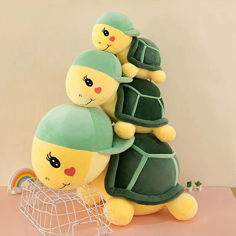 Turtle Tortoise With Cap Hat Big Plush Animals - Tophatter Daily Deals