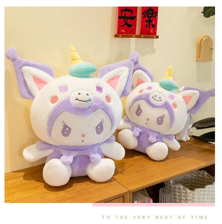 Sanrio Kuromi Unicorn Plush Toy Anime - Tophatter Daily Deals