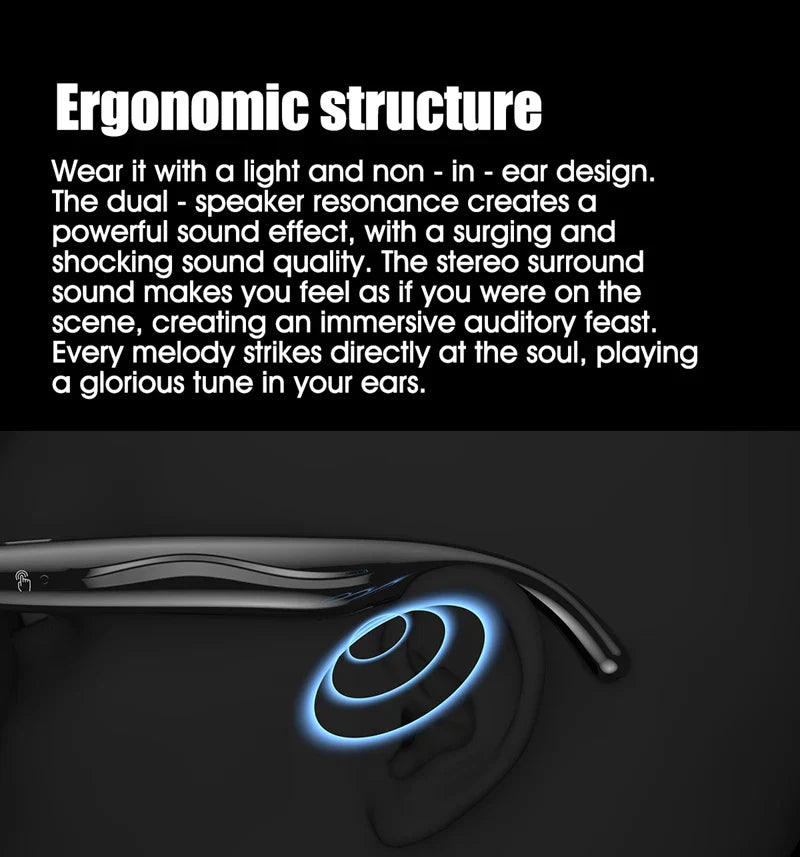4K AI Smart Camera Glasses Photochromic Travel Handsfree - Tophatter Daily Deals