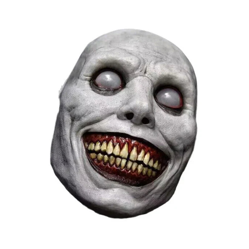 Halloween Mask Latex Smiley Demon Full Face Horror Party - Tophatter Daily Deals