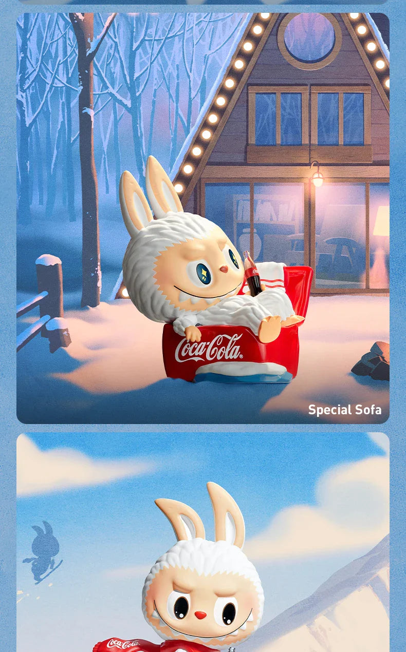 Genuine Pop Mart The Monsters Labubu Coca-Cola Series Figurines Blind Box Mythical - Tophatter Daily Deals