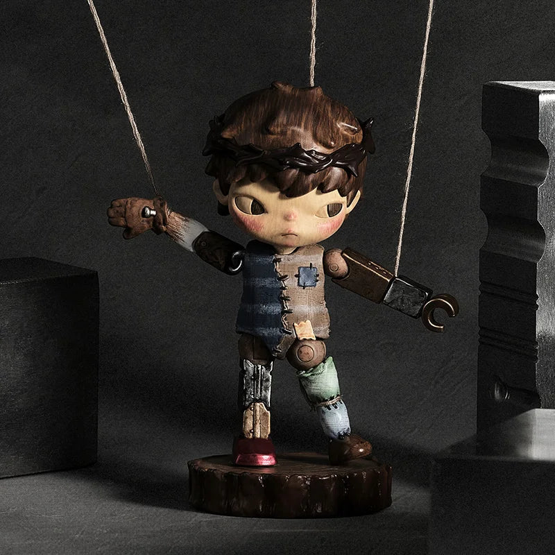 Genuine Pop Mart Hirono Reshape Series Blind Box Figurine by Lang Mythical - Tophatter Daily Deals