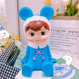 Classic Baby Girl Doll Cute Latex Rubber Baby Kids Office Decor Animals - Tophatter Daily Deals