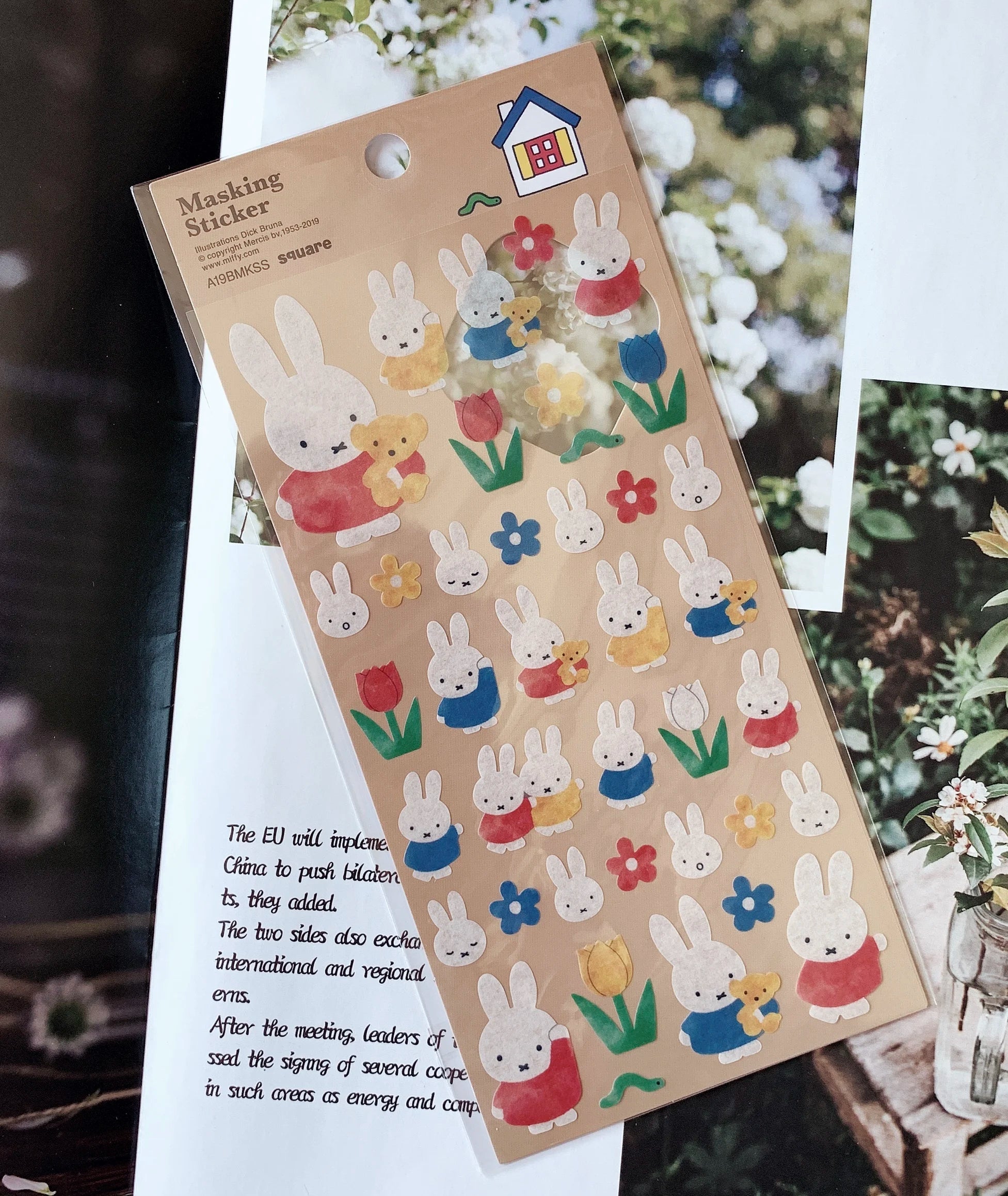 Miffy 3D Stickers Animals - Tophatter Daily Deals