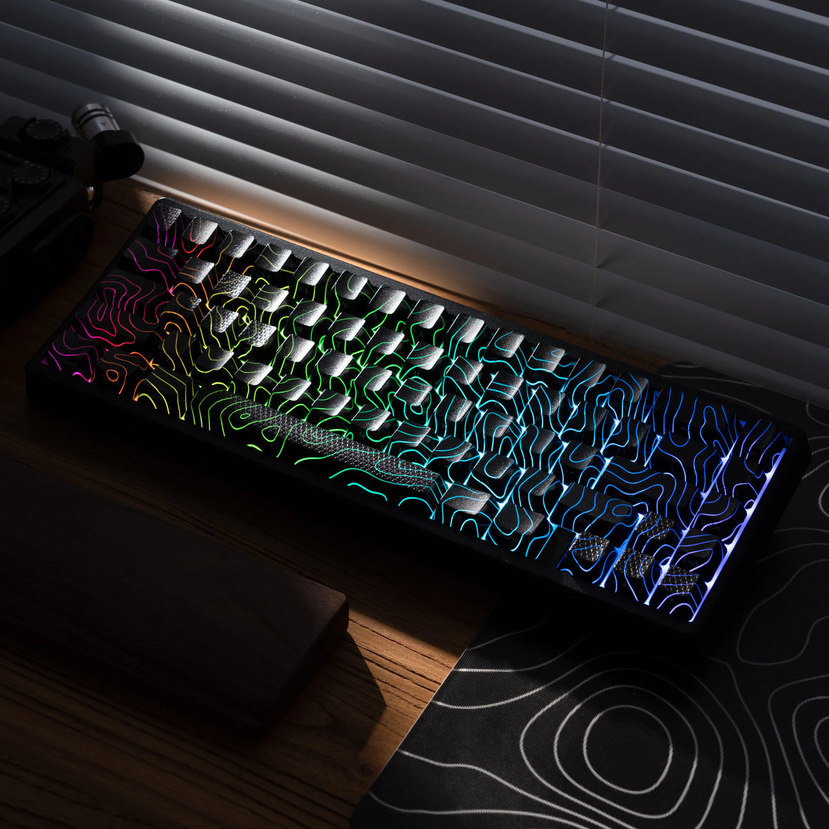 Mechanical Keyboard M67 67 Key Gasket Hot Swappable RGB - Tophatter Daily Deals