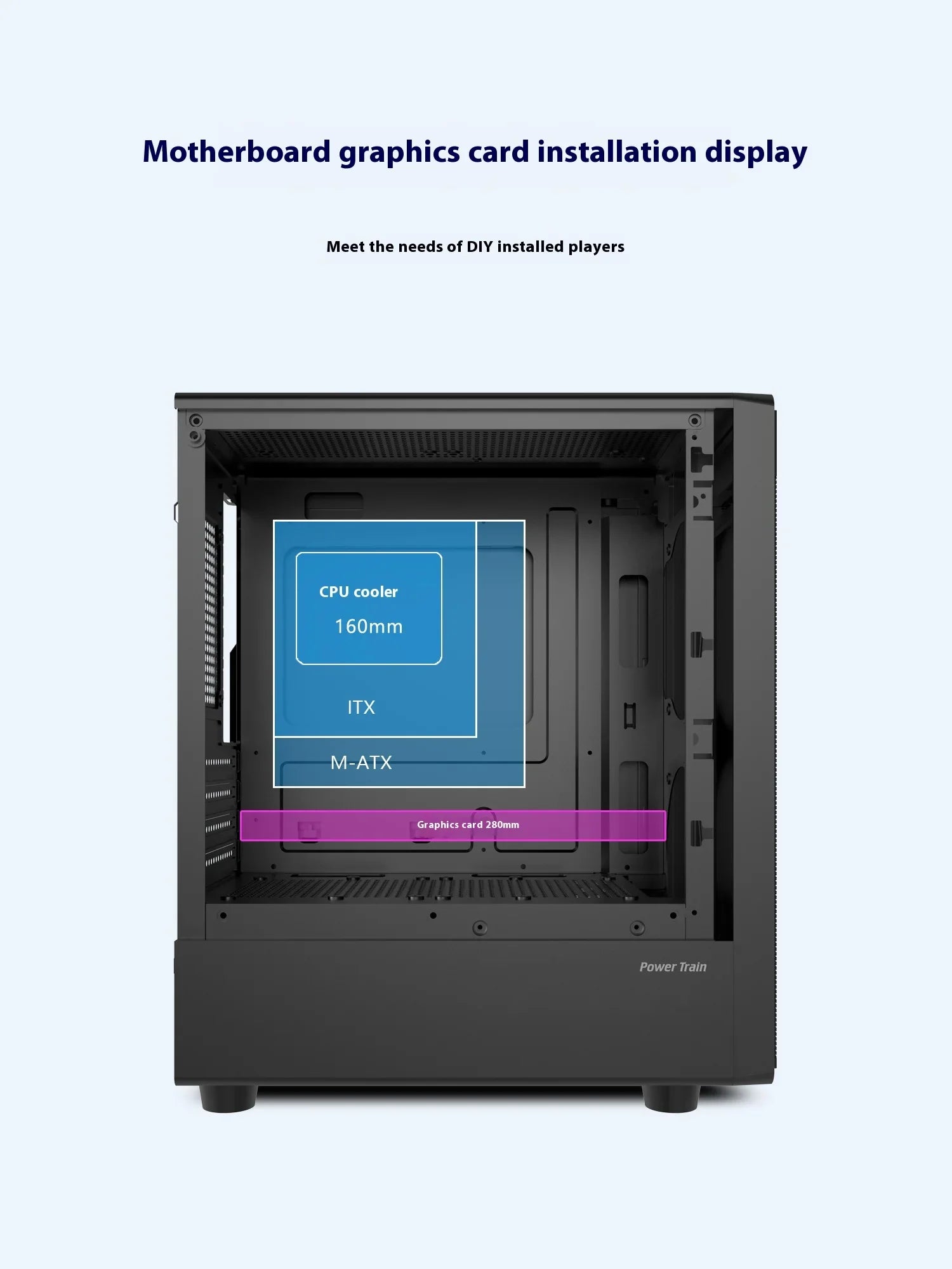 Mini ITX mATX 23L PC Case SFX ATX Support Compact Chassis - Tophatter Daily Deals