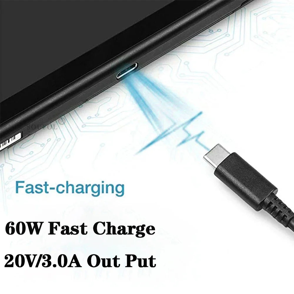 60W USB C Fast Charger Cube With EU US UK Plugs For Switch2 - Tophatter Daily Deals