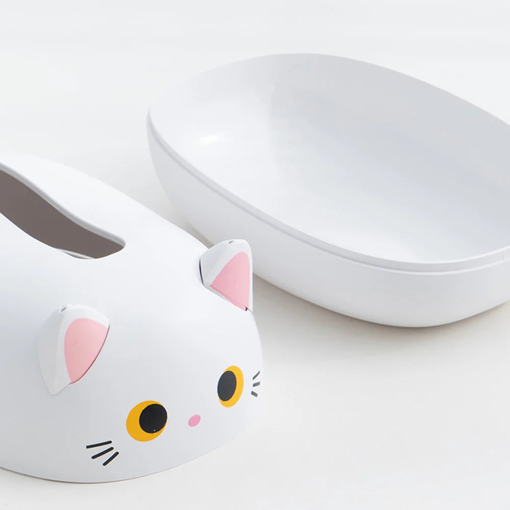 Kawaii Cat Tissue Box Animals - Tophatter Daily Deals