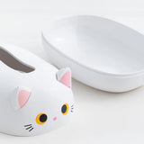Kawaii Cat Tissue Box Animals - Tophatter Daily Deals