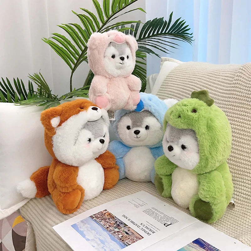 Dog Anime Cosplay Dinosaur Pig Koala Husky Plush Toy Animals - Tophatter Daily Deals