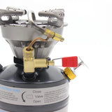 Liquid Fuel Camping Stove Oil-Burning Grey Camp Cooking - Tophatter Daily Deals