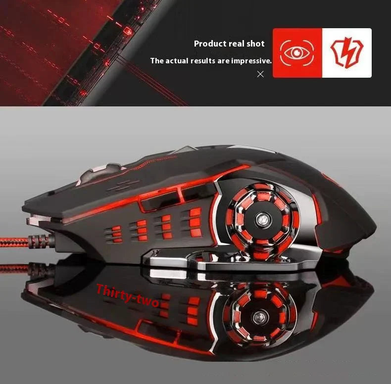 Wireless Rechargeable Gaming Mouse Bluetooth Silent Backlit - Tophatter Daily Deals
